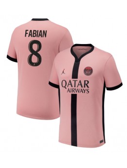 Paris Saint-Germain Fabian Ruiz #8 Ausweichtrikot 2024-25 Kurzarm